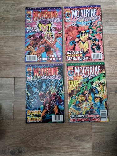 Wolverine unleashed collectors - unleashed,